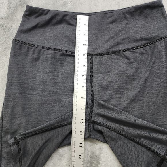 Brooklyn Cloth Bike Shorts Womens M Gray High Waist Workout Gym Cycling Running - Picture 7 of 10